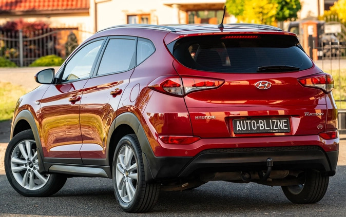 Hyundai Tucson cena 67800 przebieg: 162000, rok produkcji 2016 z Połczyn-Zdrój małe 667